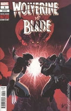 Wolverine vs. Blade Special 1B Scalera Variant VF 2019 Stock Image