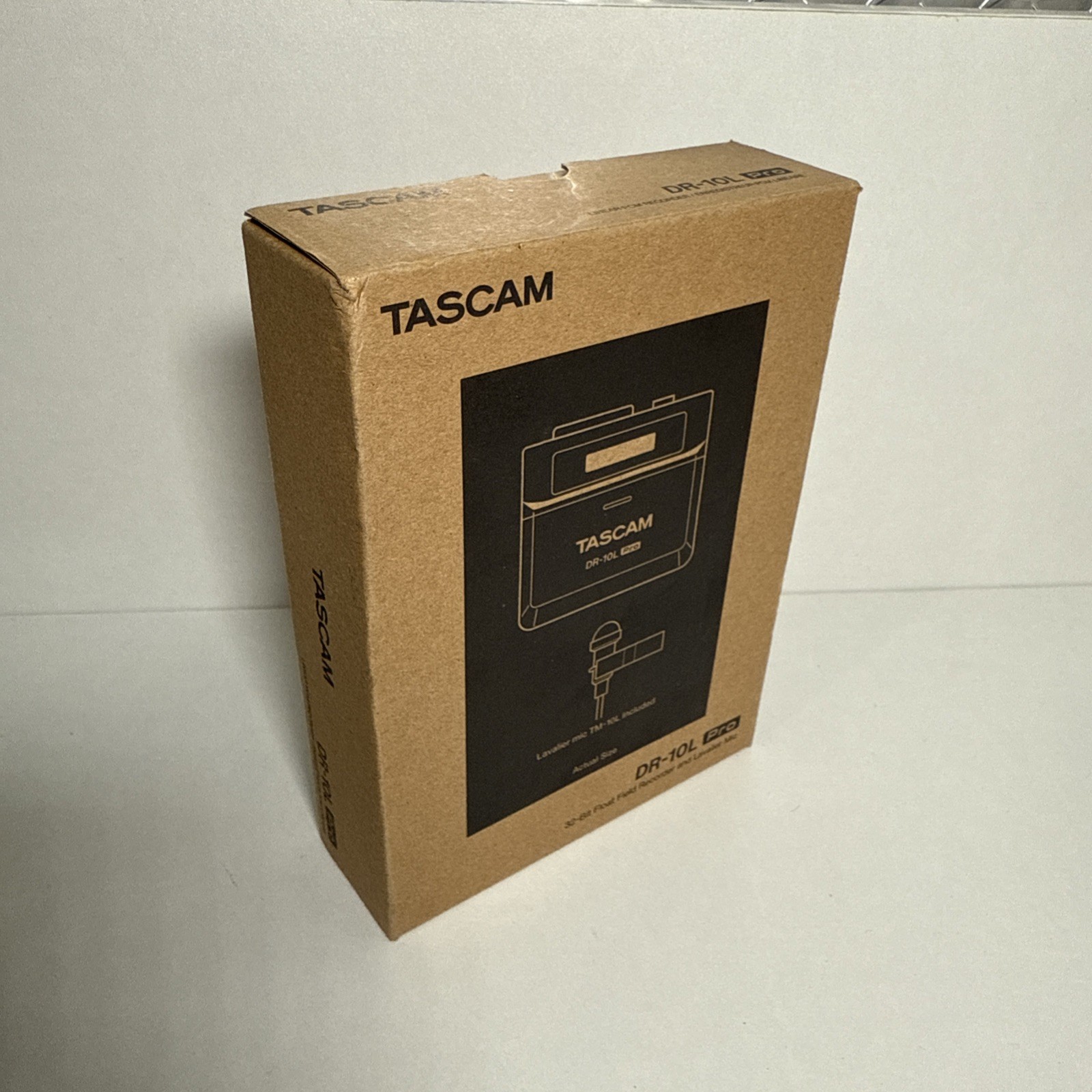 TASCAM DR-10L Pro Digital Audio Recorder With Lavalier Microphone