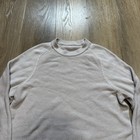 Lululemon Textured Knit Crewneck Sweater Mens Size Small Ivory — photo 2