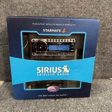 Sirius Starmate 4 Satellite Radio Vehicle Kit ST4-TK1 Receiver Remote New Box