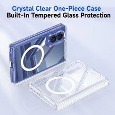 Mag Safe Hinge Clear Case Screen Protector For Samsung Galaxy Z Fold 8Ultra/8/7