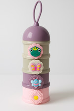 4 Layer Portable Stackable Baby Milk Powder Container with Cute Animal Design