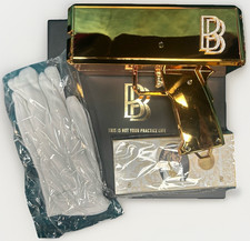 Ben Baller Gold Money Gun 2.0 Iced Out With Ben Baller Bucks/Gloves
