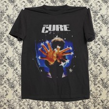 The Cure Greatest Hits Album Rock Band Black Cotton T-shirt Size S-5XL