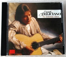 JOSE FELICIANO/ "TU INMENSO AMOR" CD 1989 CAPITOL EMI  LATIN POP BALADA OOP