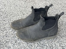 Fouganza Decathlon Damen Mädchen Gummi Reitstiefelette schwarz Gr. 35, gebraucht