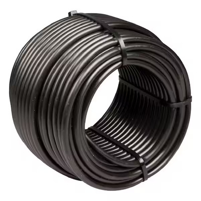1/4 in. x 100 ft. Distribution Tubing for and Micro Drip Irrigation, Black