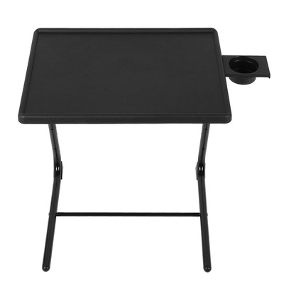 Folding TV Tray 6 Height Multifunctional Portable TV Dinner Tray For Study W BAK