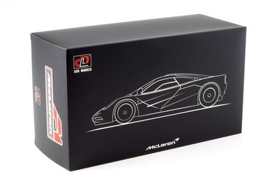 LCD Models 1:18 McLaren F1 Road Car 1995 Silver Metallic Diecast