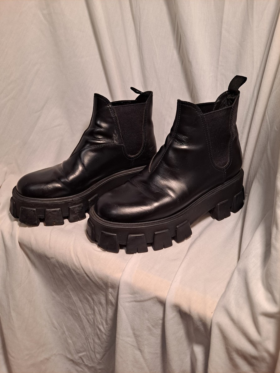 Chelsea Boots Prada Monolith Boots Review Prada Monolith Prada