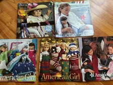 LOT x 5 American Girl Doll Catalogs 2002 - 2005 Spring Summer Fall Holiday 3