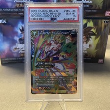 Dragon Ball Super PSA 10 Gogeta, Hero Revived BT5-038 SR Judge Pack Vol. 5