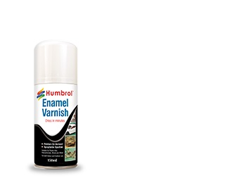Humbrol Enamel no; 49 AD6998 Matt Varnish Spray Can 150ml