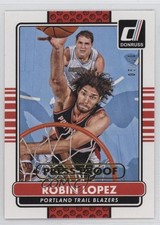 2014-15 Panini Donruss Press Proof Gold /10 Robin Lopez #184 0xi8
