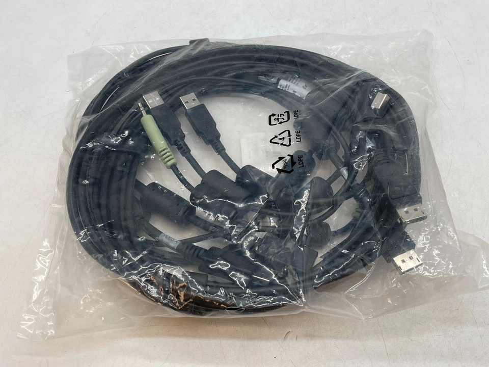 NEW Vertiv CBL0108 Avocent Dual USB Keyboard and Mouse Dual DisplayPort FREE S/H - Image 2 of 3