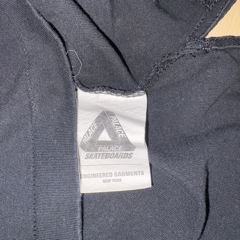 Camiseta Palace X Engineered Garments Negra Bolsillo Talla XL Streetwear Japón EE. UU.  Foto 4 de 4