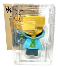KANO MONEYGRIP DESIGNER ART VINYL TOY GRAFFITI BLUE AND YELLOW