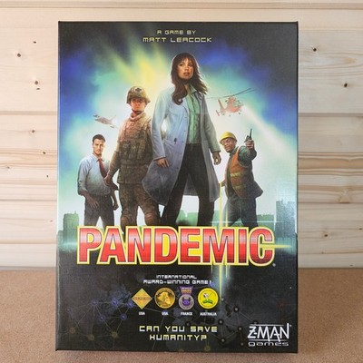 Pandemie Brettspiel Z-Man Games kooperatives Strategiespiel von Matt Leacock 2013