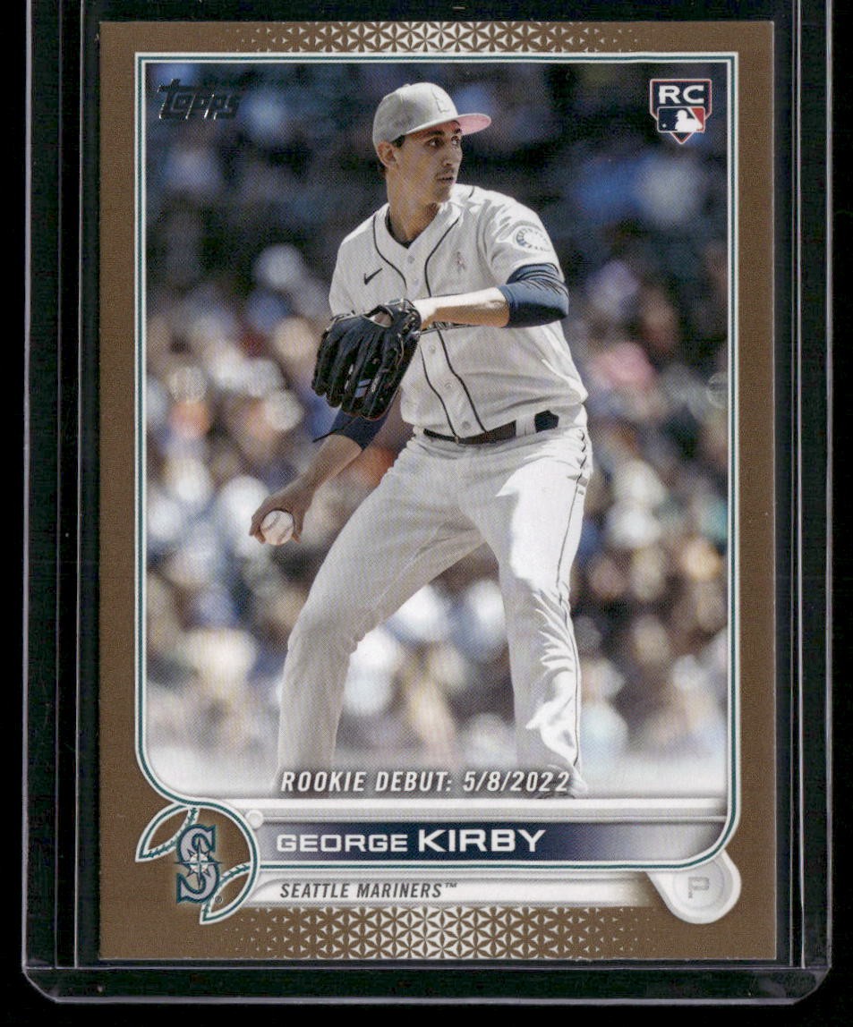 2022 Topps Update #US290 George Kirby Gold #/2022