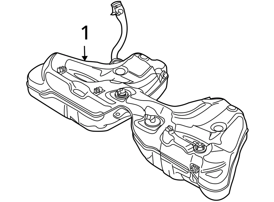 (LOCAL PICKUP ONLY) Fuel Tank Fits 06-10 BMW 550i 1498011 - Imagem 4 de 4