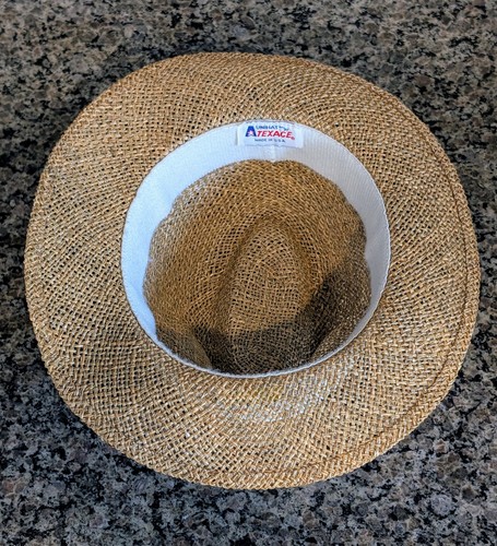 Sombrero de paja exclusivo Masters Augusta National para el sol talla L/XL hecho en EE. UU. PGA Golf - Imagen 7 de 9