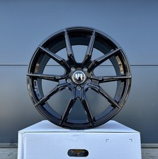 4x 18 Zoll Felgen V1 Wheels V1 schwarz für Skoda Octavia 1Z 5E NX RS VRS Scout