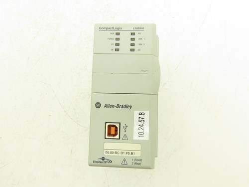 Controlador de movimiento Allen Bradley 1769-L30ERM CompactLogix 1 MB Ethernet IP 1784SD1 - Imagen 8 de 9