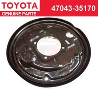 Toyota Bremsbackplatte Sub Assy 47043-35170