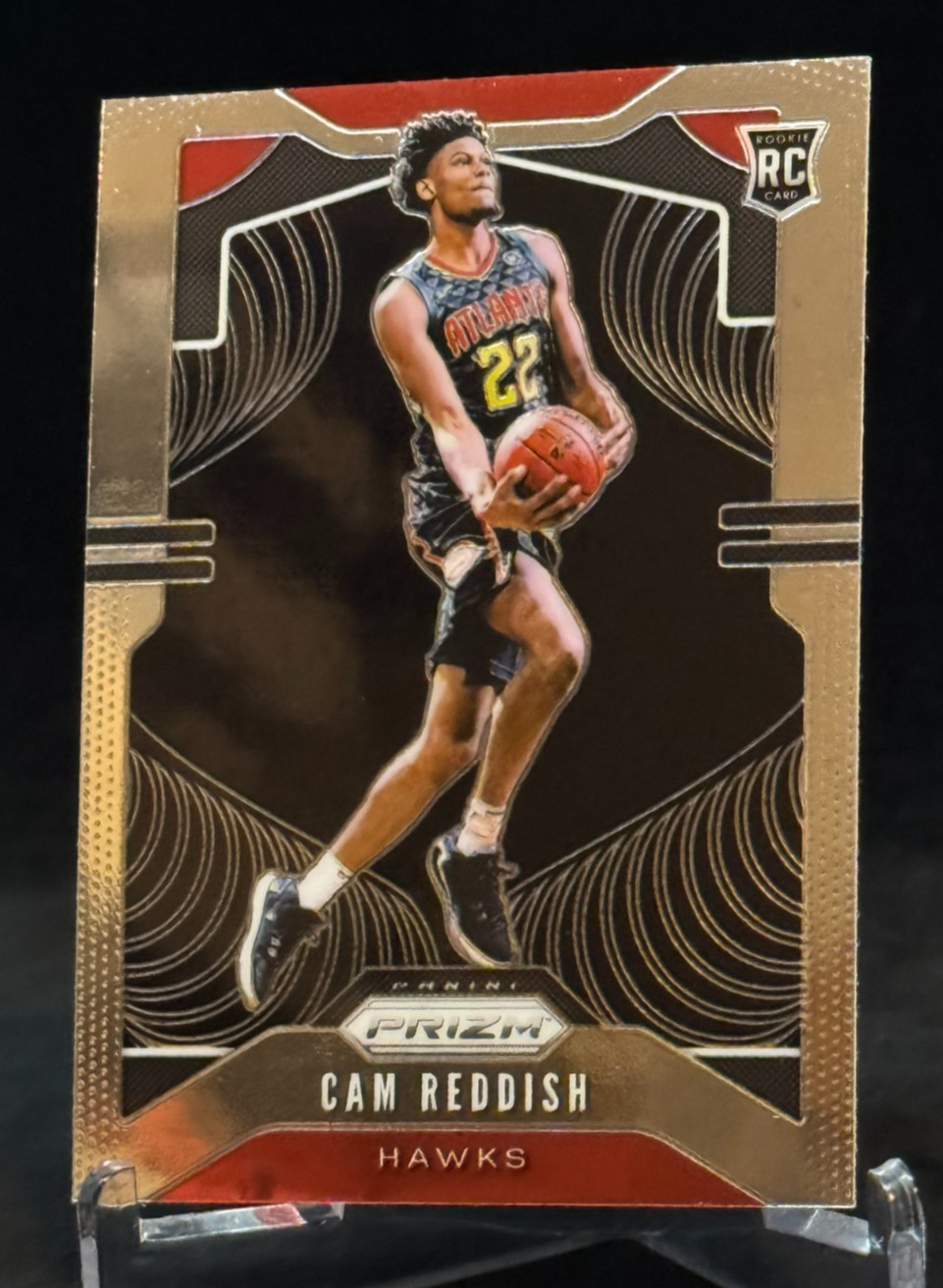 2019-20 Panini Prizm Rookie Card #256 Cam Reddish Atlanta Hawks