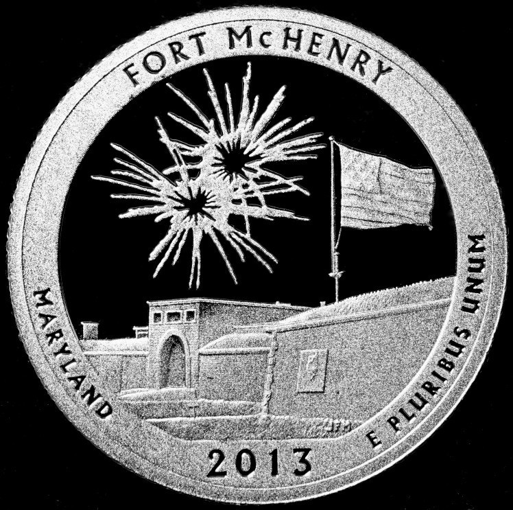 #ad #ad 2013 S Fort McHenry MD Clad Mint Proof ATB National Parks Set of One $5.49