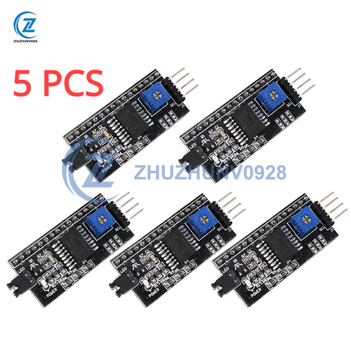 5PCS IIC/I2C Serial Interface Board Module for Arduino LCD1602 2004 LCD Display