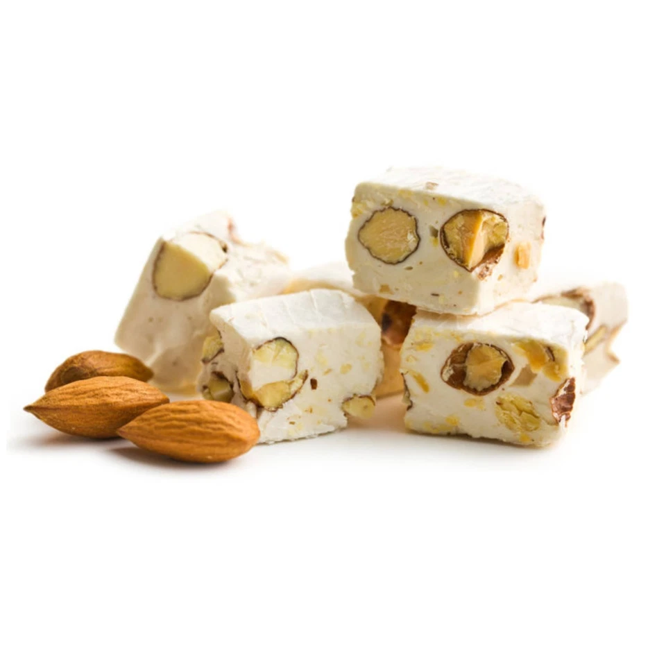18 Bite-Size Sugar-Free Roasted Almond Soft Nougat Brittle 7 Oz - 2 Pack - Image 2 of 4