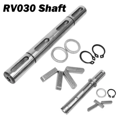MARKENLOS NM RV030 RV040 Single / Double Output Shaft 18mm 14mm for Worm Gearbox Motor