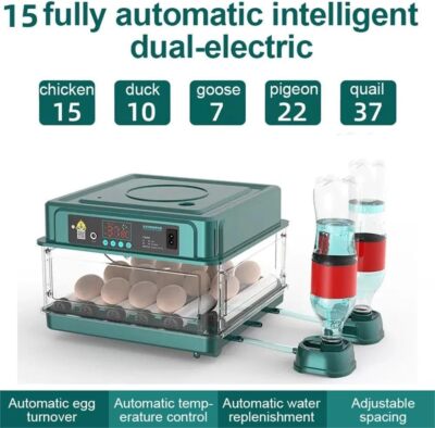 Brutmaschine 24-30 Eier Inkubator Vollautomatische Brutautomat Egg Incubator NEU