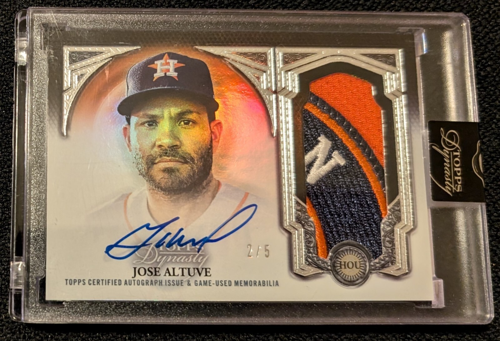 TOPPS DYNASTY PATCH AUTO 5