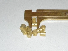 1EA NEW 6MM_X_7MM THROTTLE CABLE END SOLDER ON TYPE 1.0MM TO 1.5MM HOLE 11-2342