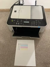 Canon PIXMA MX340 All-In-One Inkjet Printer With New Ink.