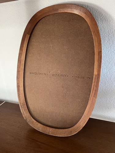 Wood Teak Sweden MIRROR VINTAGE MID CENTURY Uno Osten Kristiansson Lexus ERA - Picture 6 of 6