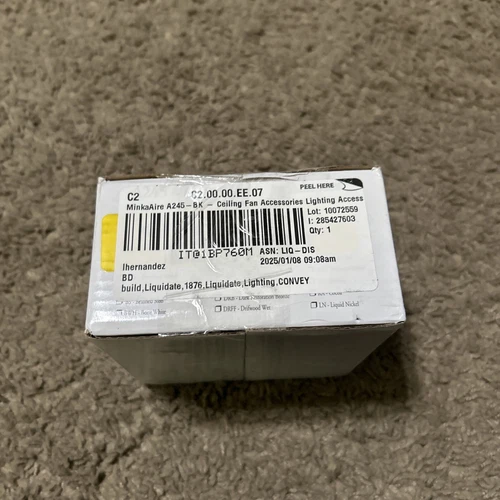 NEW Minka Aire Fans A245-ORB Accessory - 45 Degree Slope Ceiling Adapter-2.13 - Picture 5 of 6