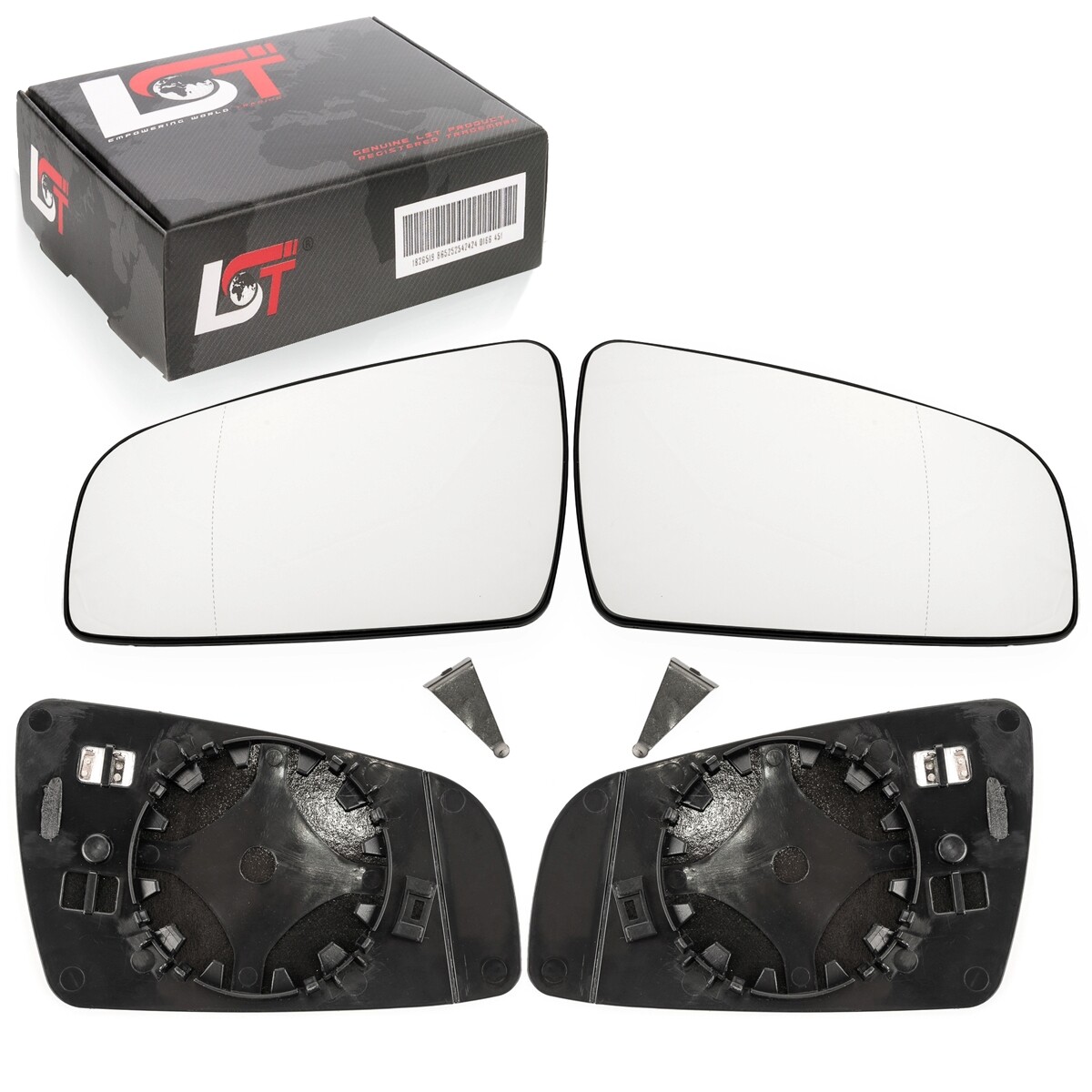 2x Exterior Mirror Left Right Heated Aspherical for Opel Zafira B A05 2005-2008
