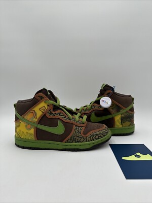 Nike Dunk Pro SB High De La Soul 2005 Size 8.5 Brand New 305050
