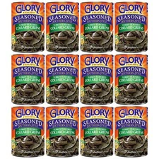 12 pk Glory Foods Seasoned Southern Style Turkey Flavored Collard Greens 14.5oz