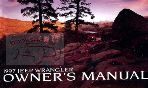 1997 Jeep Wrangler マニュアル WRANGLER 1997 JEEP MANUAL OWNER'S GUIDE OWNERS HANDBOOK BOOK | eBay