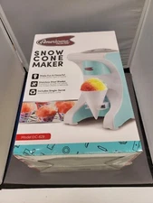 Americana Collection Snow Cone Maker EIC-629 Tabletop Shaved Ice Machine