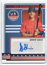2023 Panini USA Stars & Stripes ANDREW GARCIA #NTDP-AG Base Auto