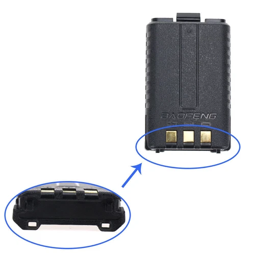 BL-5 Li-ion Battery 1800mAh Replacement for Baofeng UV-5R 5RE 5RA Two Way Radio - Picture 6 of 13