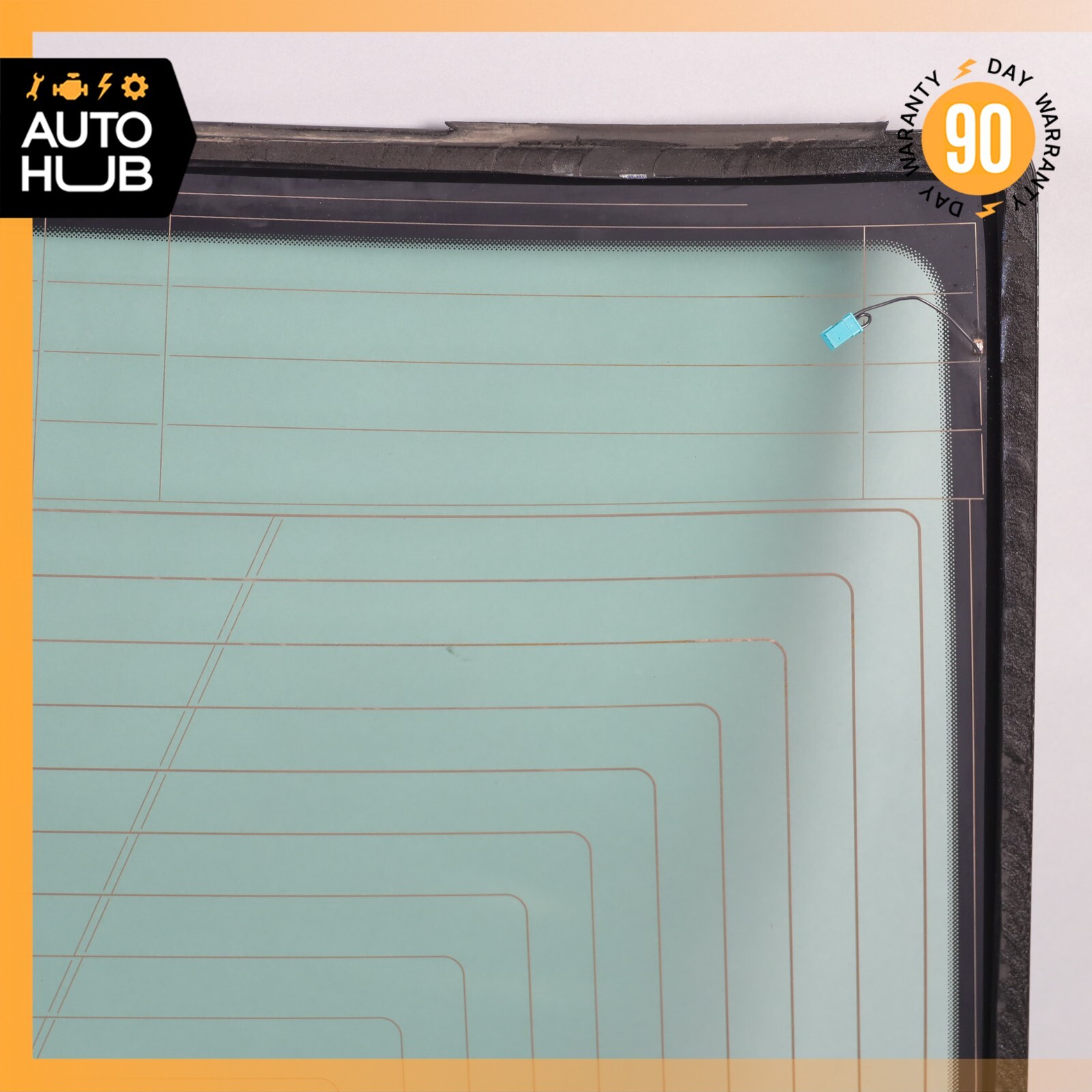 14-24 Maserati Ghibli M157 Rear Windshield Wind Shield Back Glass OEM 75k