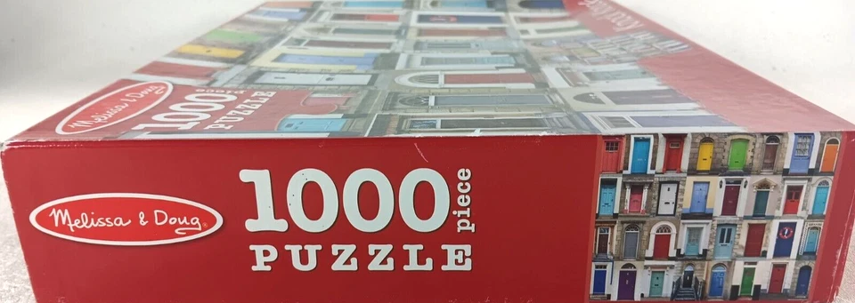 Knock Knock 1000 Piece Jigsaw Puzzle Doorways Front Doors Melissa & Doug - Image 2 of 4