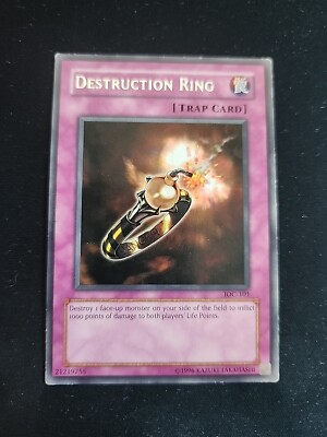 Destruction Ring - Rare Foil - Yugioh Trap Card - Vintage | eBay Destruction Ring - Rare Foil - Yugioh Trap Card - Vintage | eBay