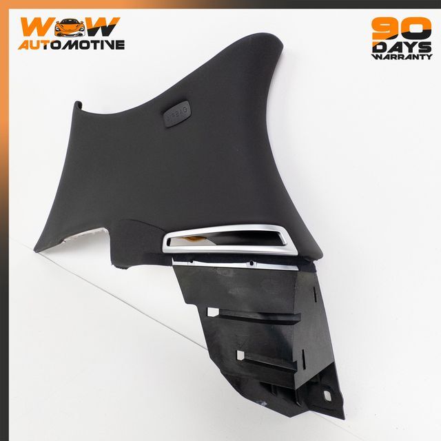 06-12 BENTLEY CONTINENTAL FLYING SPUR REAR LEFT D PILLAR TRIM COVER BLACK OEM